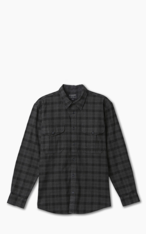 Filson Alaskan Guide Shirt Heather Grey/Black Plaid