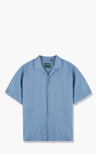 Gitman Vintage Rayon Camp Shirt Sky Blue Pastel 6C421GVCP-40