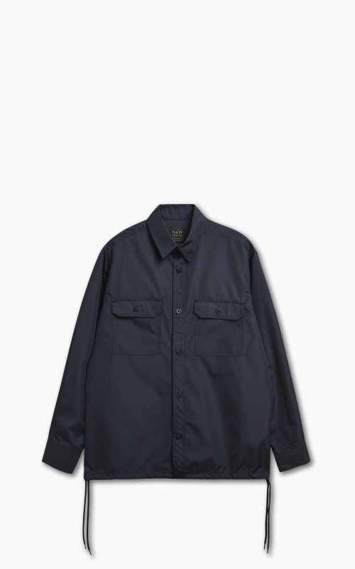 Taion Military Long Sleeve Shirt Dark Navy