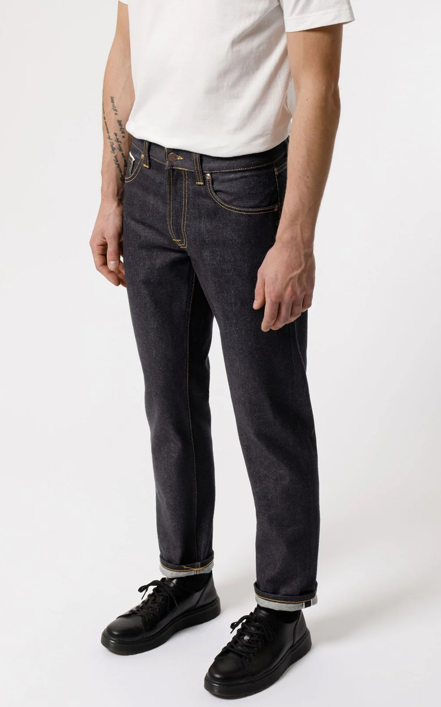Nudie Jeans Gritty Jackson Dry Maze Selvage | Cultizm