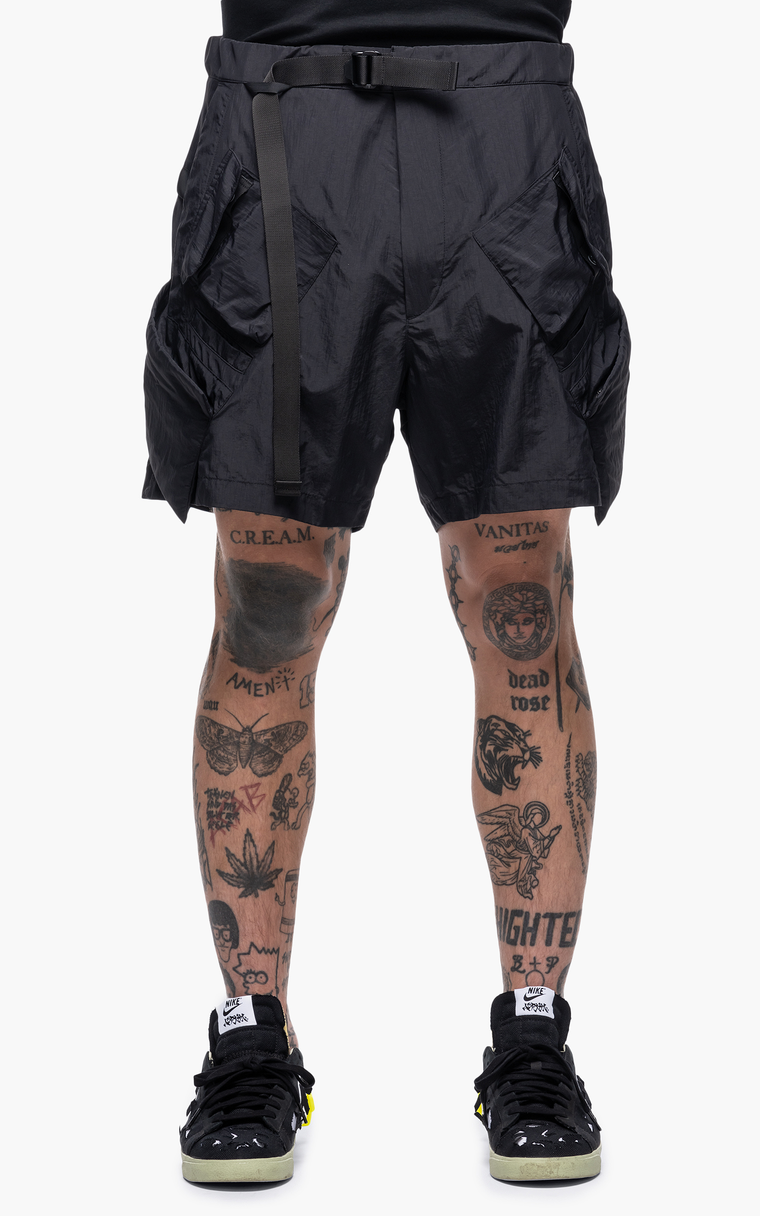 Acronym SP29K-M Nylon BDU Short Pant Black | Cultizm Acronym SP29K-M Nylon BDU Short Pant Black | Cultizm
