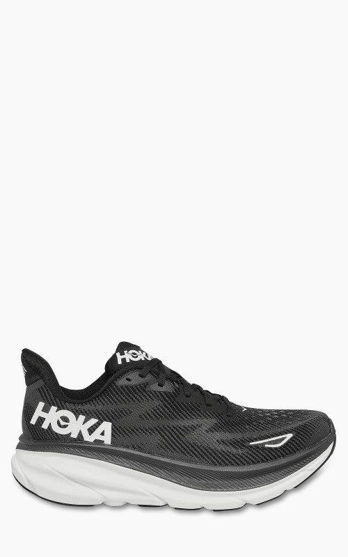 HOKA Clifton 9 Black/White