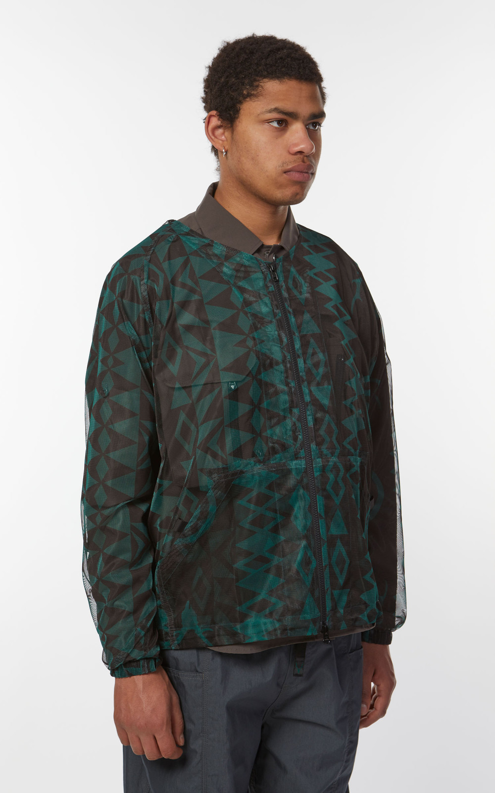 South2 West8 Bush Jacket Lightweight Mesh Skull&Target | Cultizm