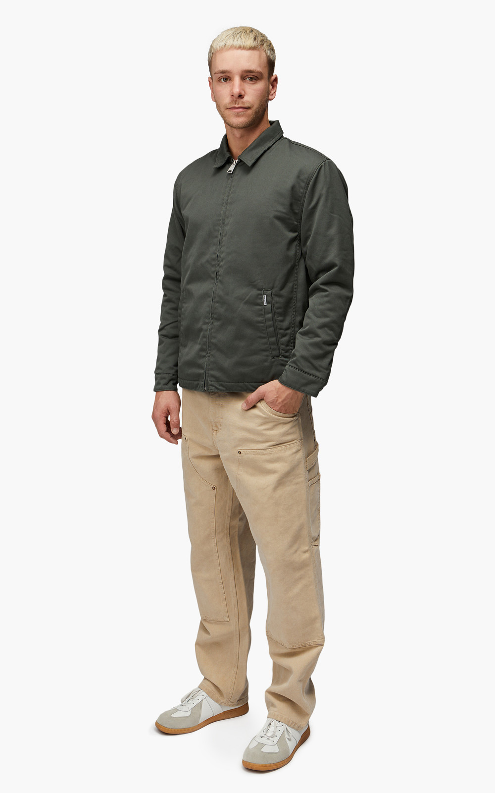Carhartt WIP Modular Jacket Boxwood Rinsed | Cultizm Carhartt WIP Modular Jacket Boxwood Rinsed | Cultizm