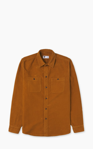 Tellason Utility Shirt Scledum Moleskin Ocher