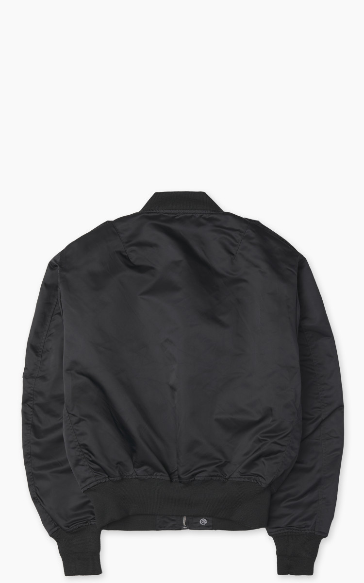 極美品 cantate Shrunken Nylon Flight Jacket Houston_5L-2X_L-