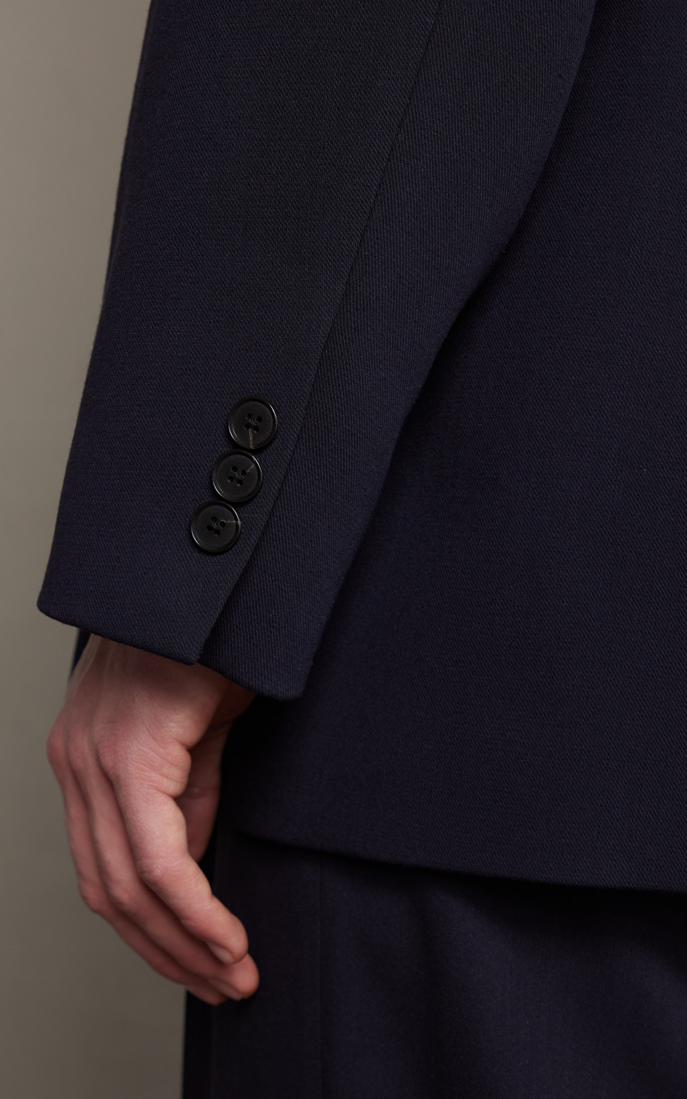 Auralee Double Cloth High Count Wool Jacket Dark Navy | Cultizm Auralee Double Cloth High Count Wool Jacket Dark Navy | Cultizm