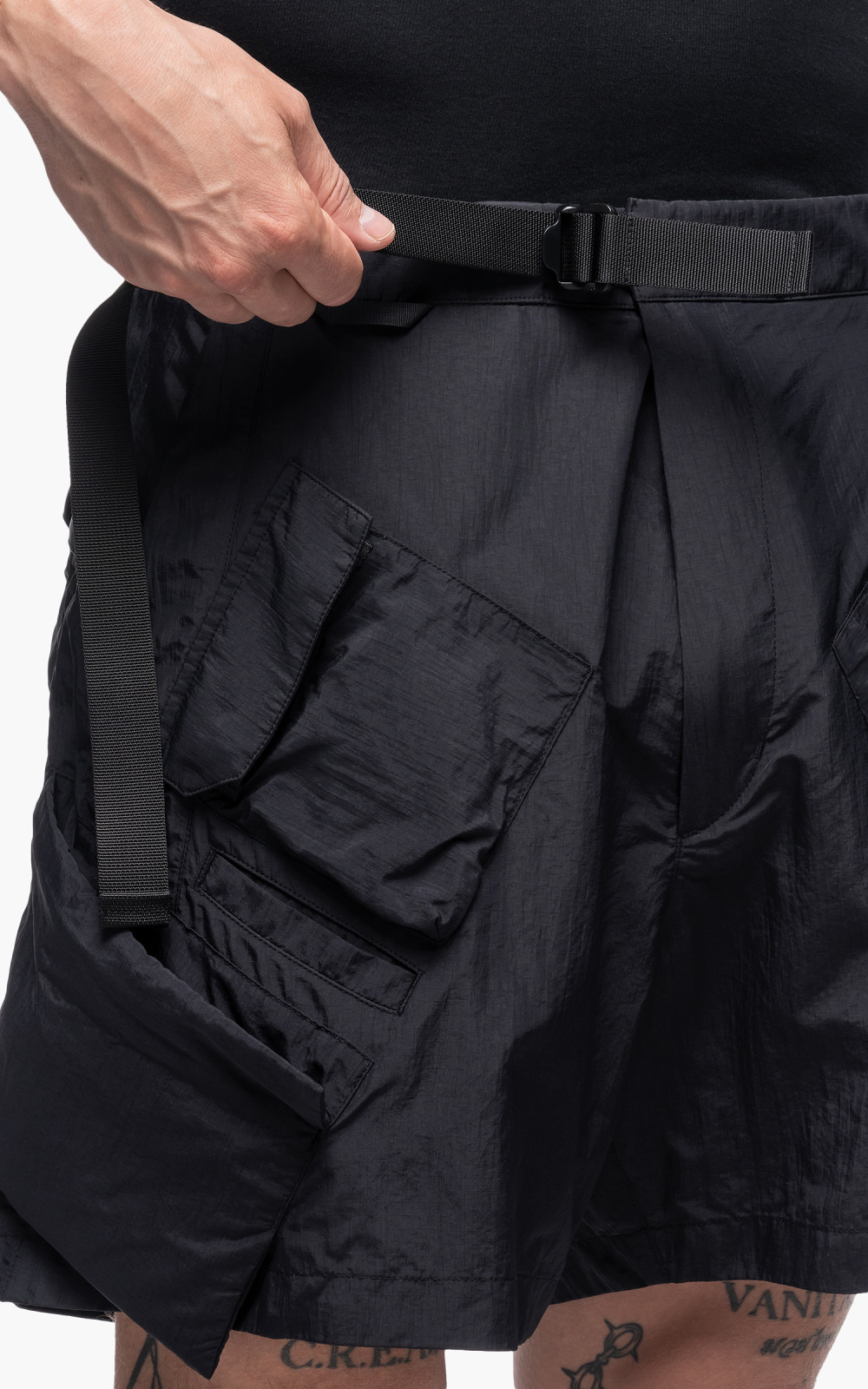 Acronym SP29K-M Nylon BDU Short Pant Black | Cultizm