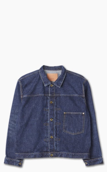 Japan Blue Classic Denim Jacket Mid Washed Indigo
