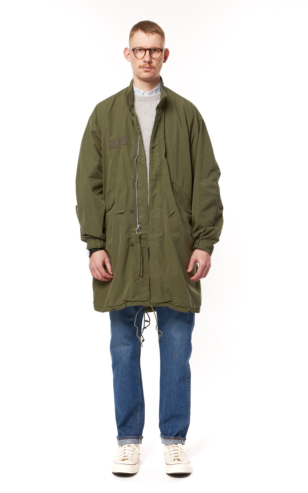 OrSlow US Army M-65 Fishtail Parka Army Green | Cultizm