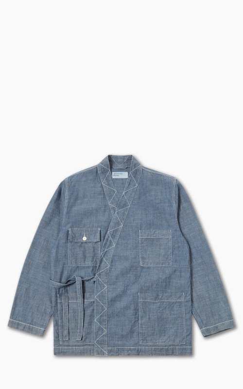 Universal Works Work Jacket Osaka Chambray Indigo