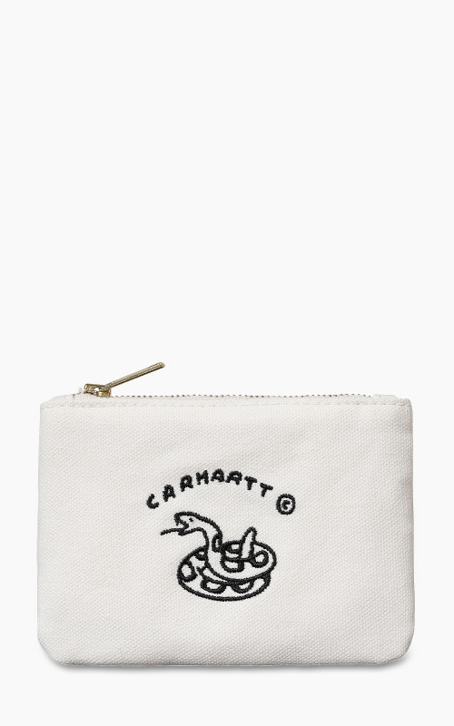 Carhartt WIP New Frontier Zip Wallet Wax/Black