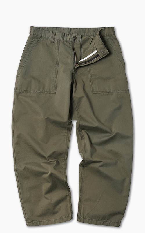 FrizmWORKS Chino Wide Fatigue Pants Khaki