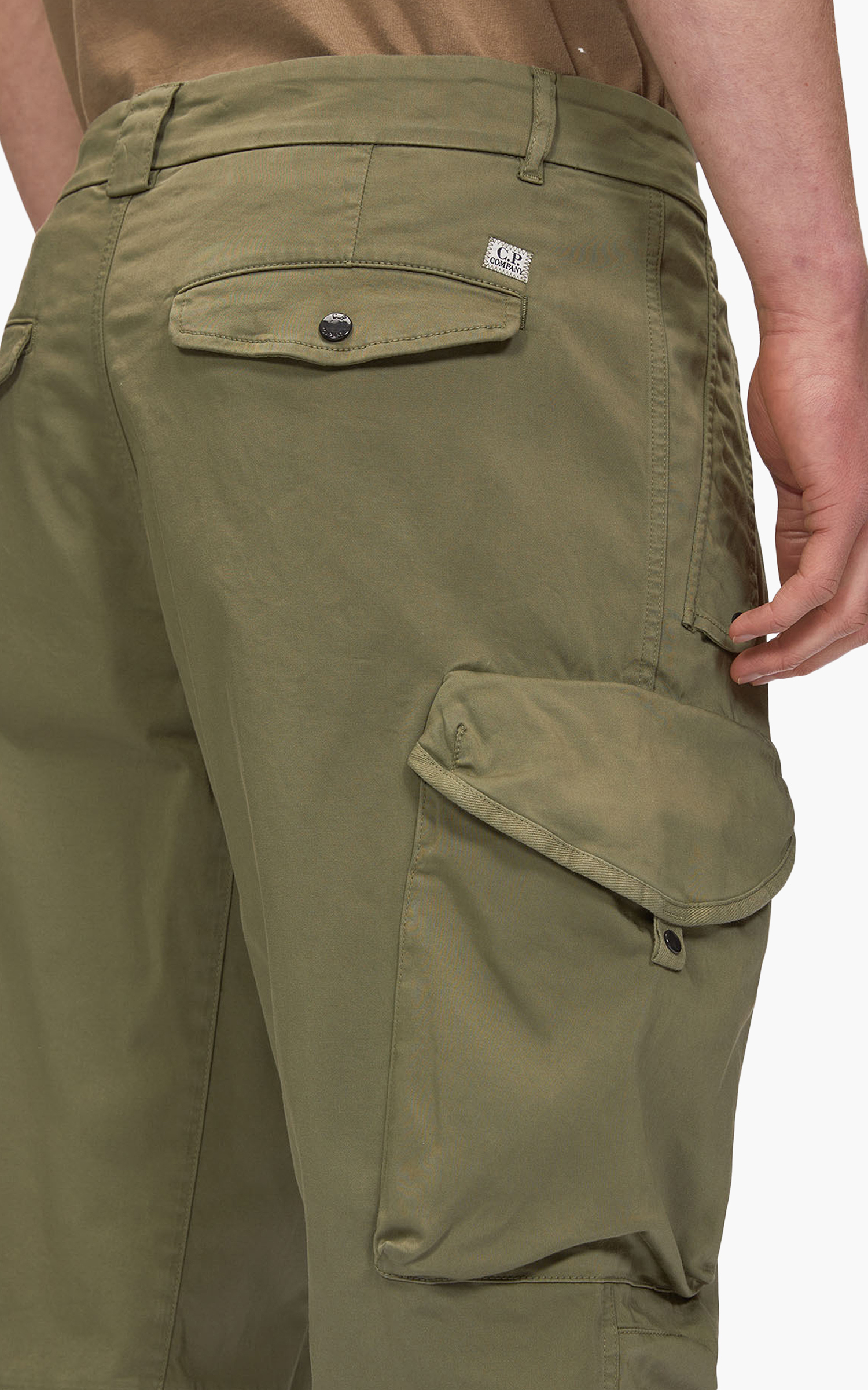 ★codegraphy★ Extra wide fit cargo cotton pants brown CBESU CB Pants - Cotton/Linen – Colbo