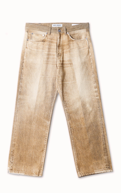 Our Legacy Third Cut Jeans Digital Dual Sand Denim