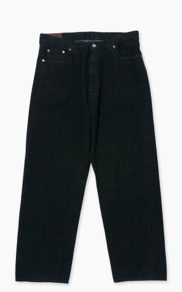 Kaptain Sunshine 5P Zipper Front Denim Pants One Wash Black