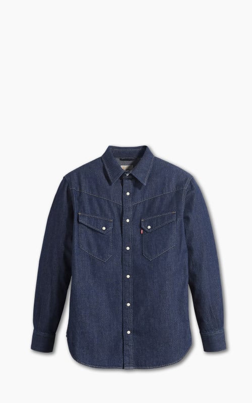 Levi's® '54 Longhorn Western Shirt Denim Longfellow Blue