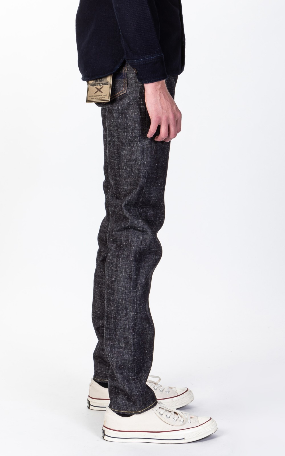 0306-82SP - 16oz - Texture Selvedge Custom Black Battle