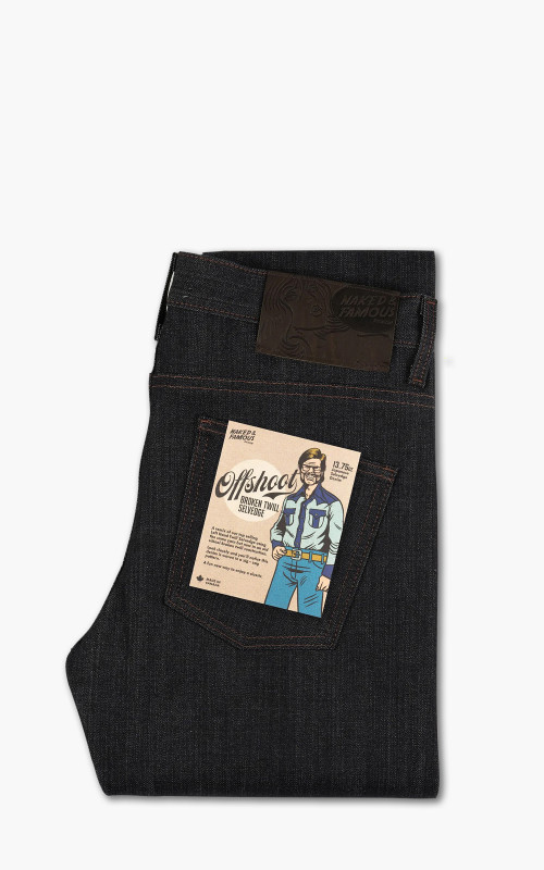 Naked & Famous Denim Super Guy Offshoot Broken Twill Selvedge Denim 13.75oz