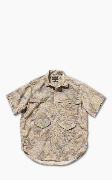 Beams Plus Short Sleeve Adventure Shirt II Beige