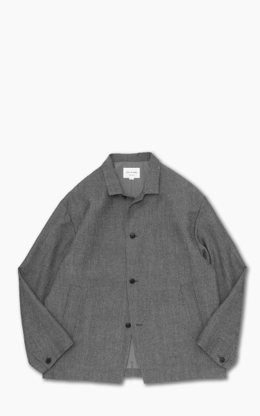 Still By Hand Shetland Wool Jacket Grey
