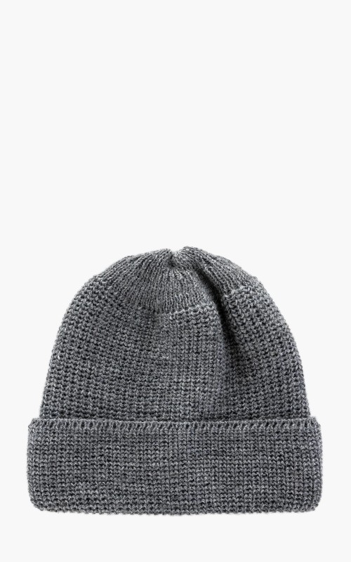 Leuchtfeuer-Strickwaren Borkum Knit Wool Beanie Grey