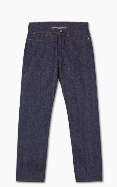 Warehouse &amp; Co. Lot 1101 1970s &quot;Big E&quot; Straight Model Jeans Unwashed Indigo