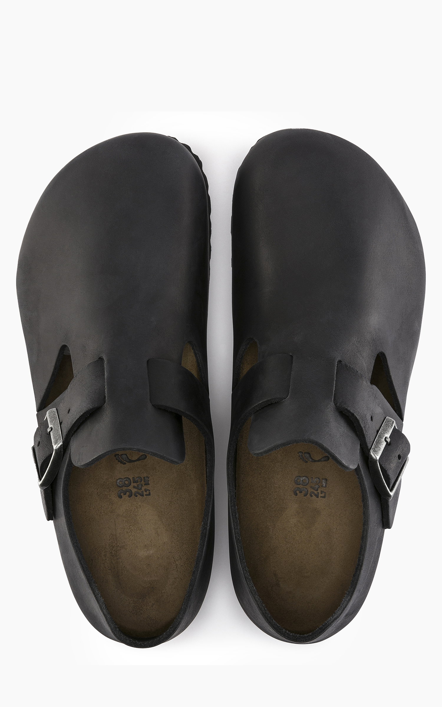 Birkenstock London Oiled Leather Black Cultizm