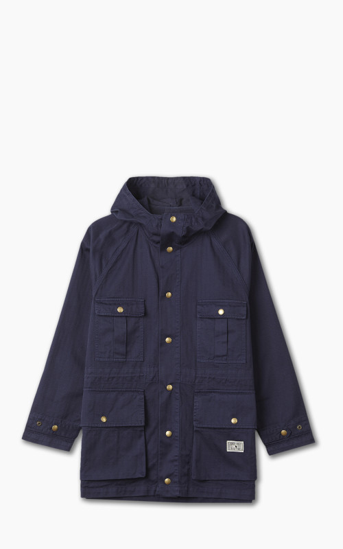 The Quartermaster Anorak Smock HBT Blue