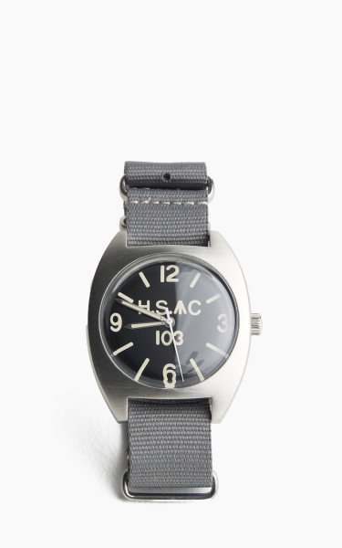 M.R.M.W. Royal Army H.S. W10 Air Force Watch Grey Nylon Strap