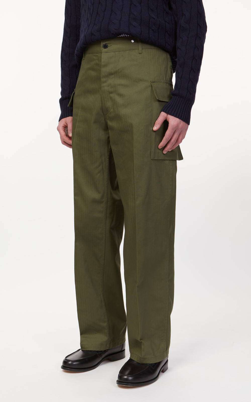 Military Surplus US HBT Pant Olive Drab | Cultizm