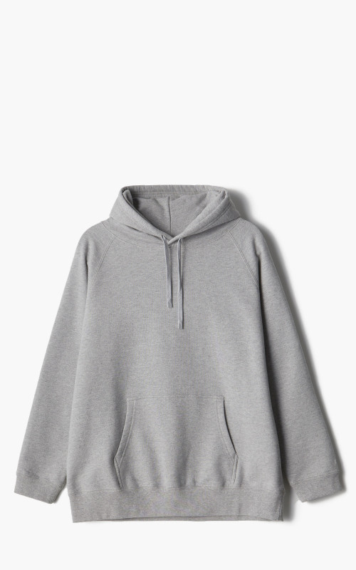 Snow Peak Recycled Cotton Pullover Hoodie Melange Grey SW-22SU402MG