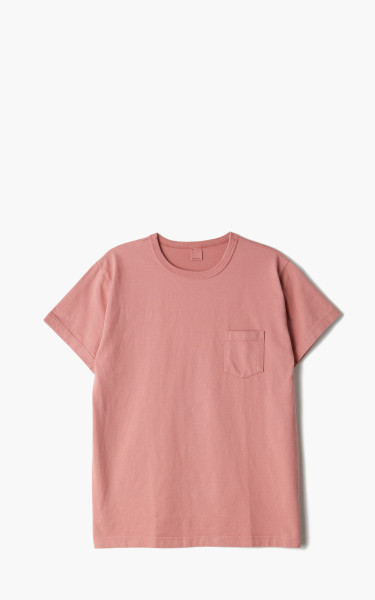 3sixteen Garment Dyed Pocket Tee Faded Pink