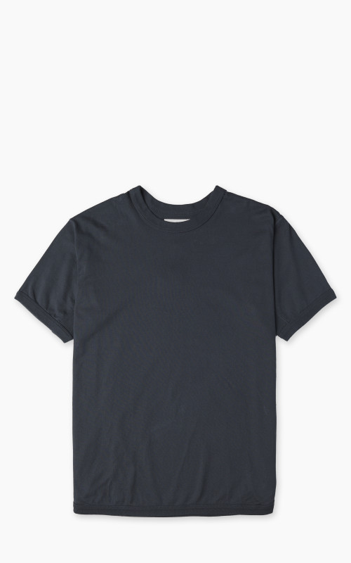 Fullcount 5222-22 Flat Seam Heavyweight T-Shirt Ink Black