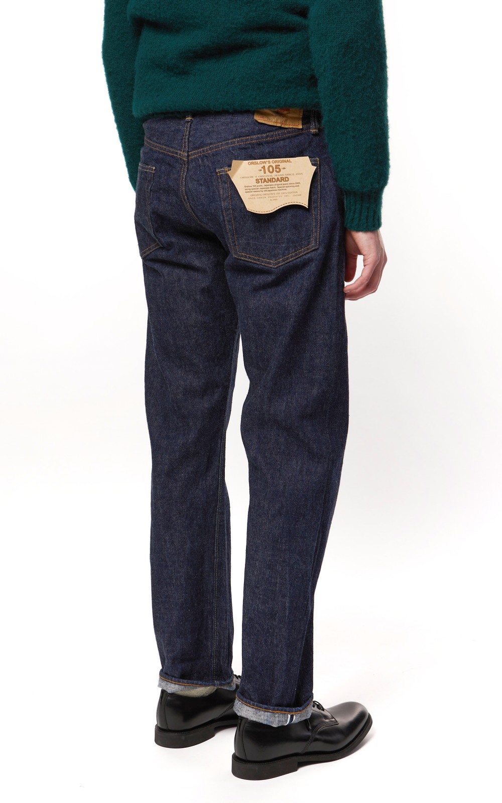 OrSlow Standard Fit Jeans 105 One Wash Indigo | Cultizm