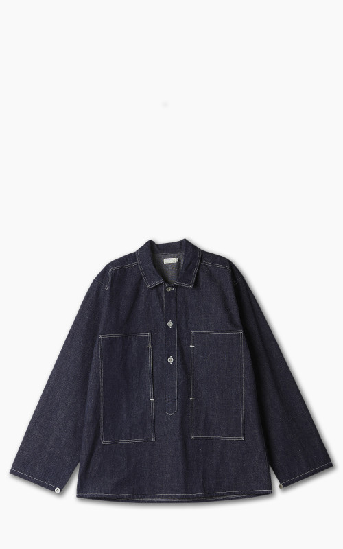 Warehouse & Co. 2187 U.S. Army Denim Pullover Indigo Denim