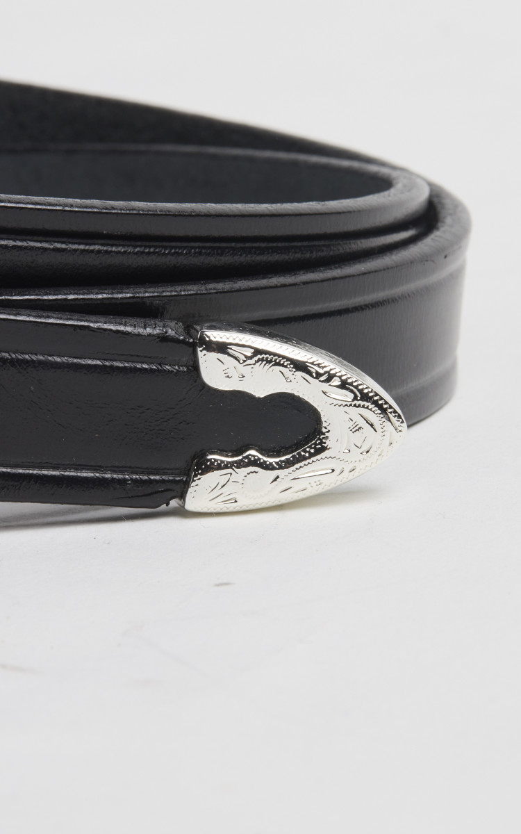 36インチ TORY leather western belt 黒 Tory Leather x Frans Boone Western Bridle Leather Belt 1