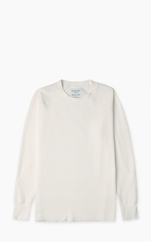 Houston Heavy Thermal L/S Tee Offwhite