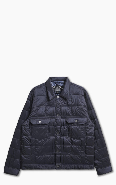 Taion Down Work Jacket Navy