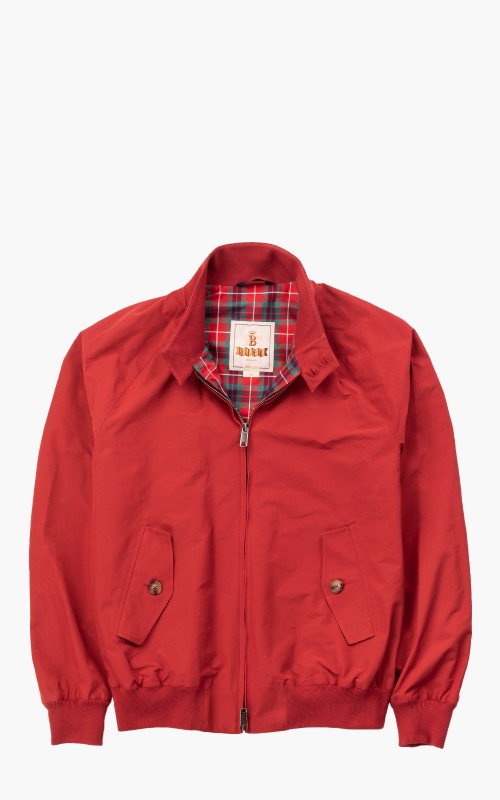 Baracuta G9 Classic Harrington Jacket Dark Red