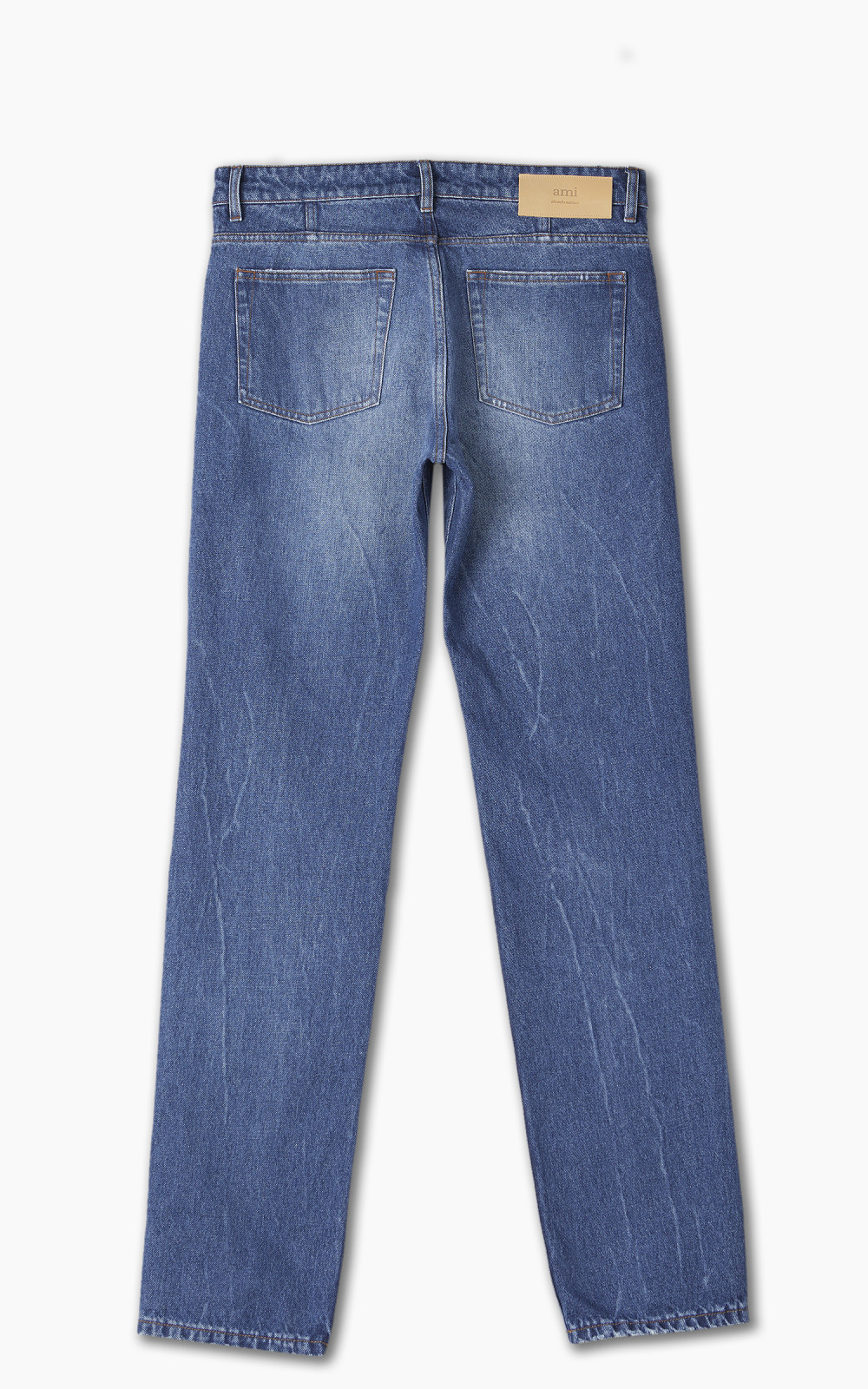 デニム・ジーパン Ami Paris Washed Blue Denim Jeans USED BLUE Classic Fit Jeans | AMI PARIS
