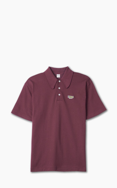 Warehouse &amp; Co. Lot 4090 Pique Polo Shirt Jaguar Bordeaux