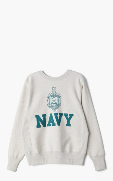 Warehouse &amp; Co. 483 Navy Sweatshirt Oatmeal