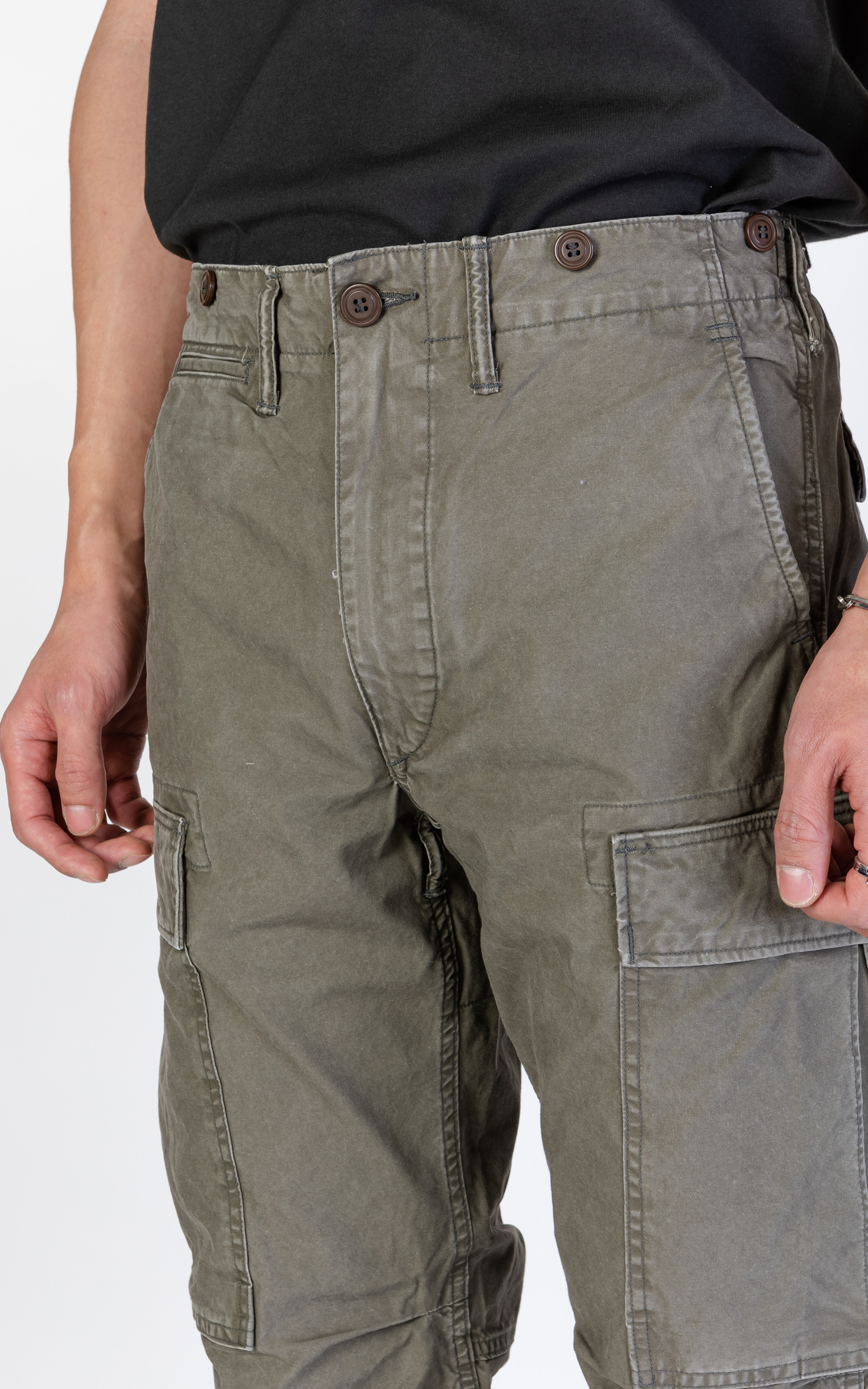 RRL Surplus Cargo Pant Olive | Cultizm