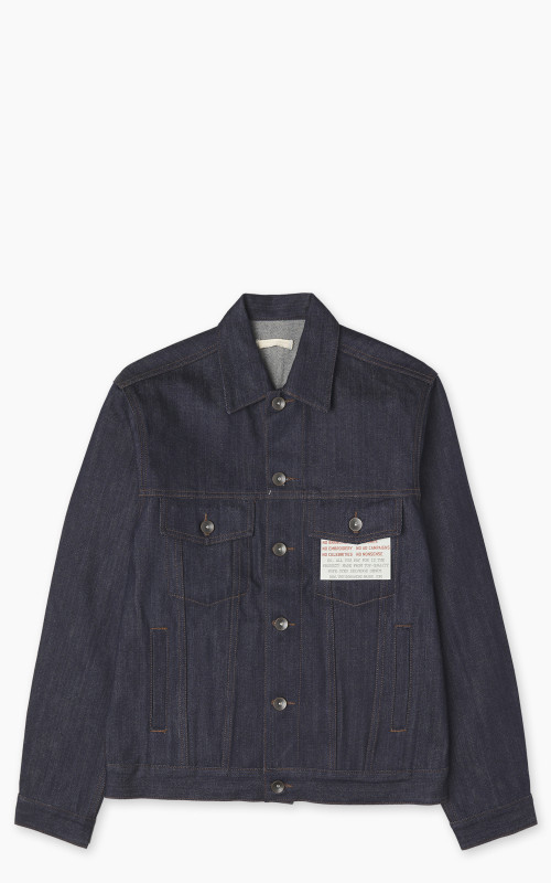 The Unbranded Brand UB901 Denim Jacket Indigo Selvedge 14.5