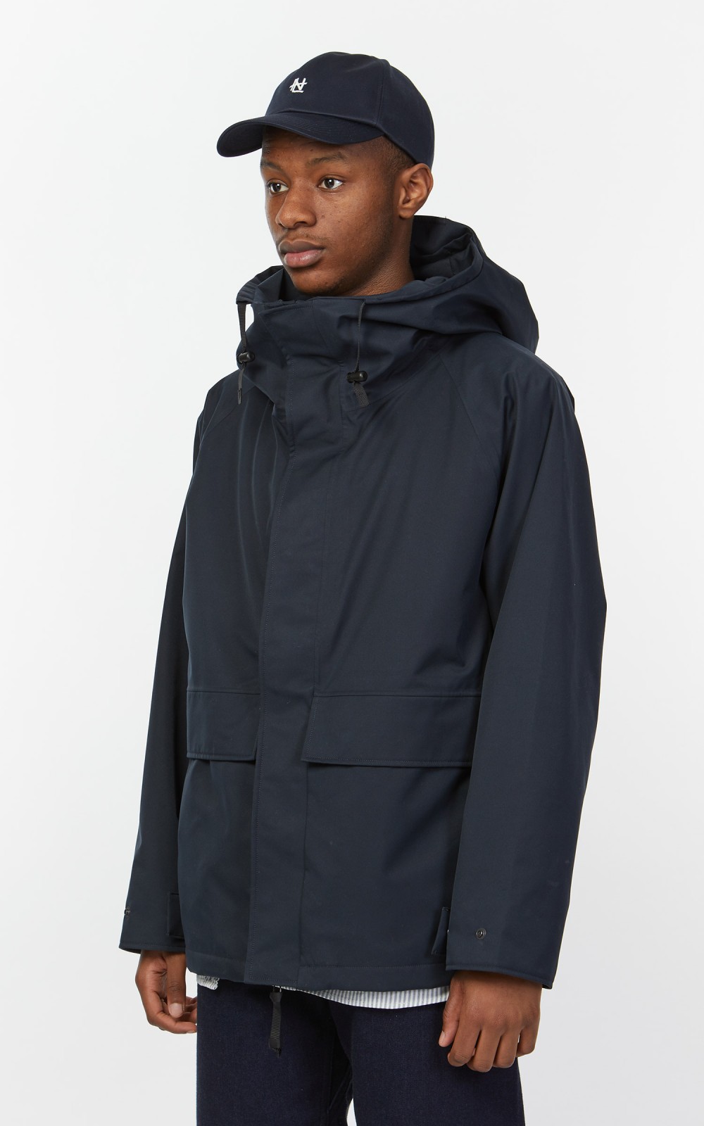 ジャケット・アウター nanamica 18AW Cruiser Jacket-Dark Navy/M nanamica Highlights its 'Cruiser Jacket' and 'Soutien Collar
