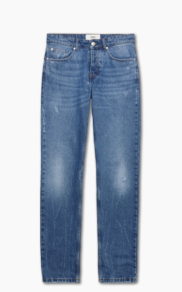 AMI Paris Classic Fit Jeans Used Blue