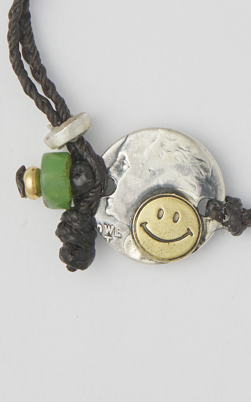 【NORTH WORKS】 BRASS POINT BRACELET [B-307B D-307B] 正規品 North Works D-307 Bracelet Waxed Dollar Smile | Cultizm