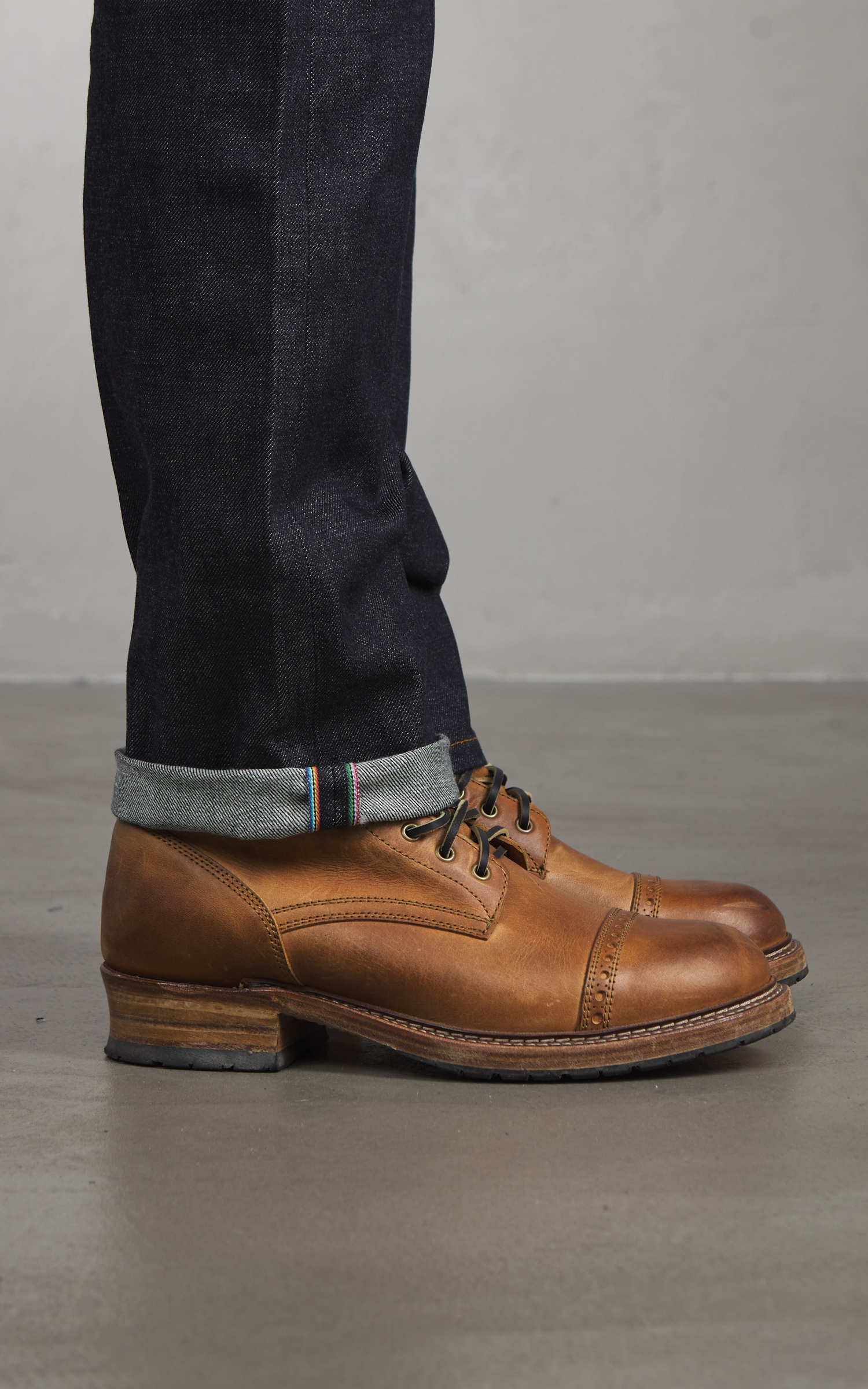 Naked & Famous Denim Weird Guy Dia De Los Muertos Selvedge