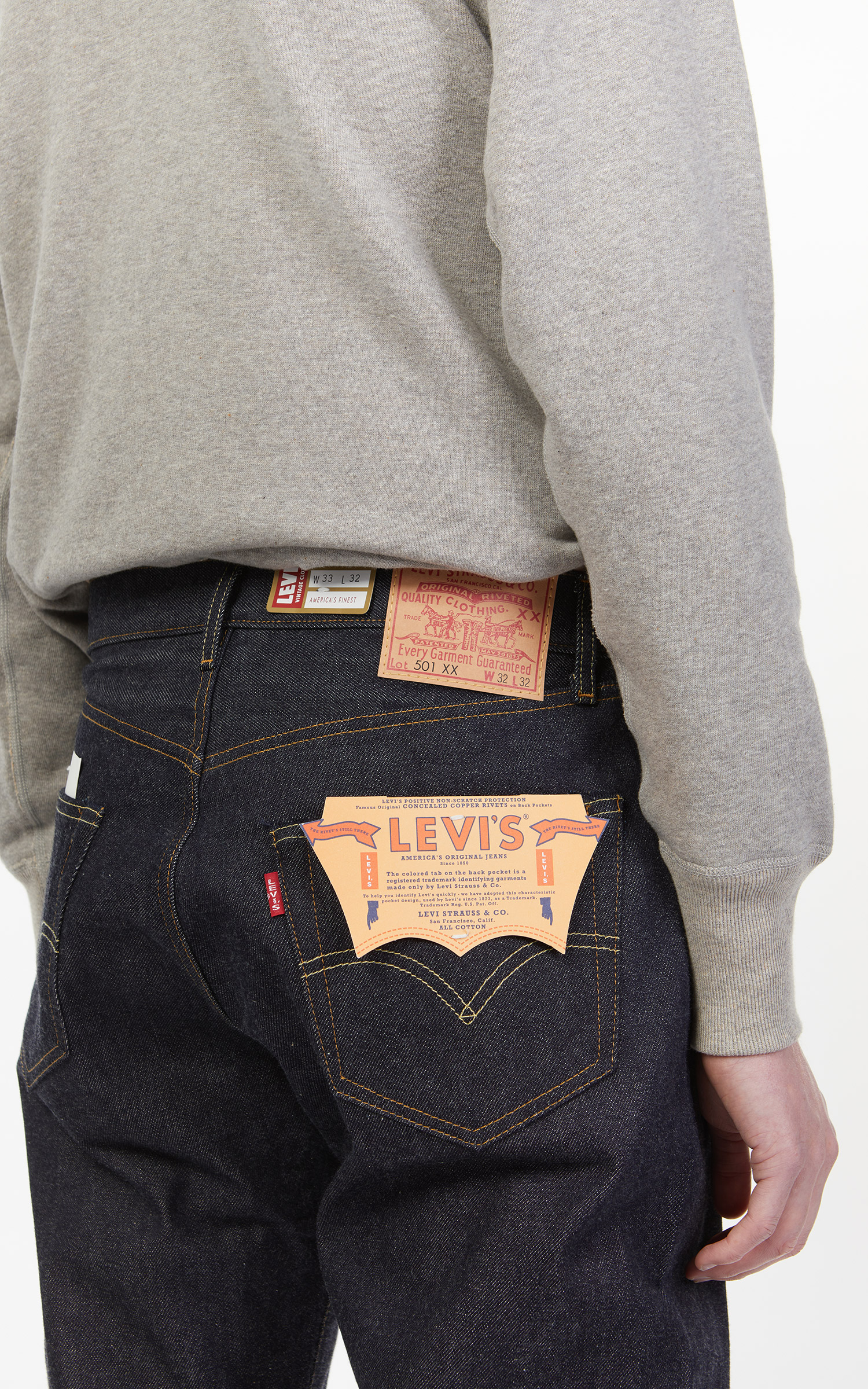 Levi's® Vintage Clothing 1955 501 Jeans Rigid V2 12oz | Cultizm